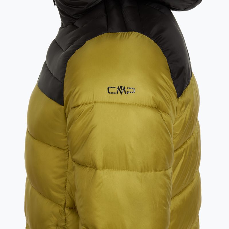 Vyriška pašiltinta striukė CMP 35K3747 Fix Hood golden green 3