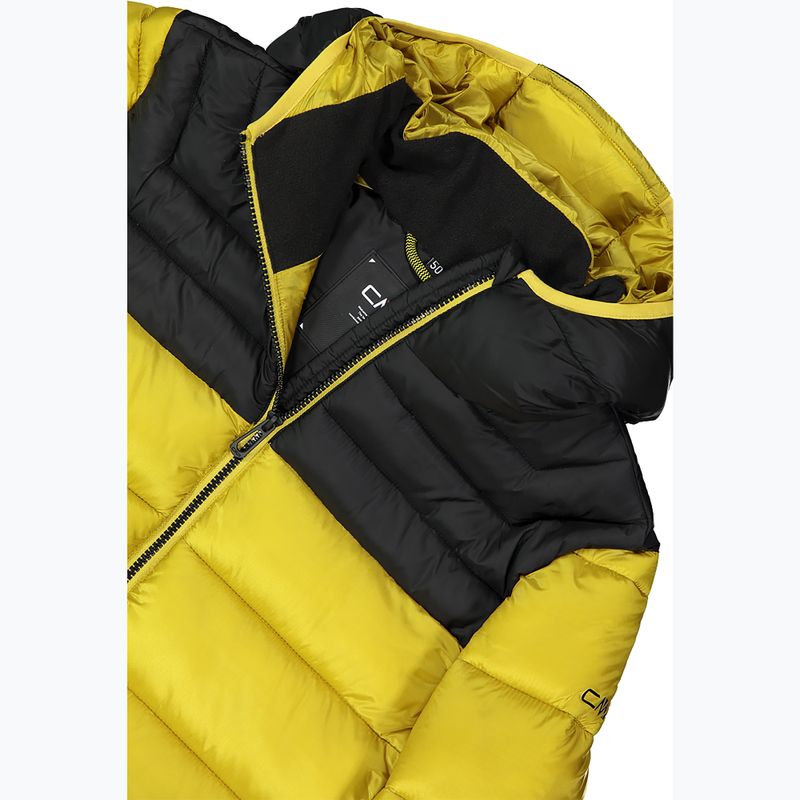 Vyriška pašiltinta striukė CMP 35K3747 Fix Hood golden green 9