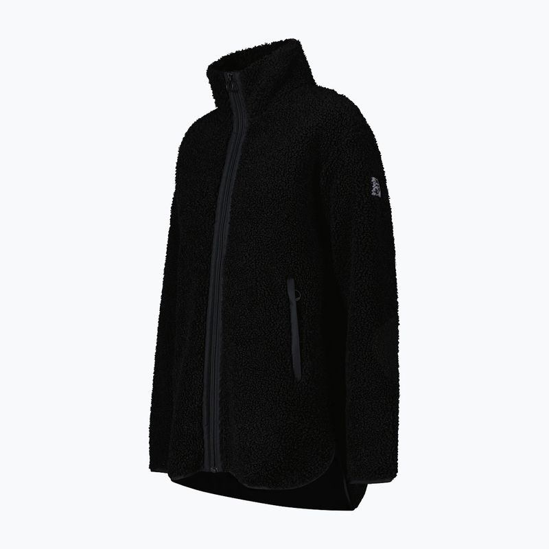 Moteriškas paltas CMP 35P3846 Long Teddy Highloft nero 3
