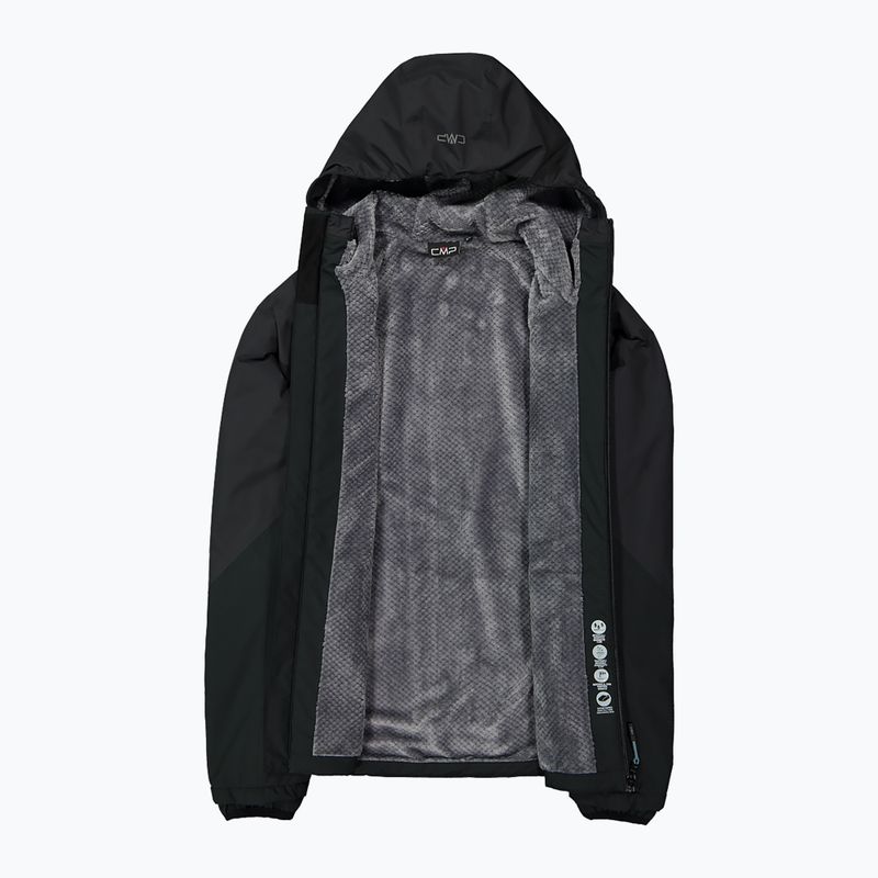 Vyriška softshell striukė CMP 35Z2767 Fix Hood black/anthracite 4