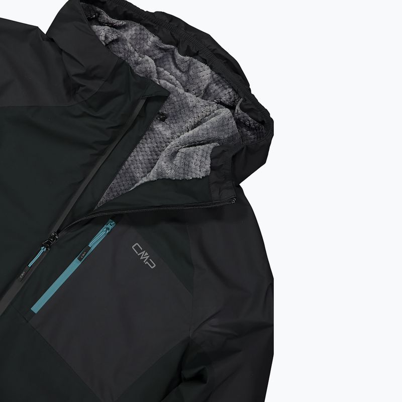 Vyriška softshell striukė CMP 35Z2767 Fix Hood black/anthracite 5