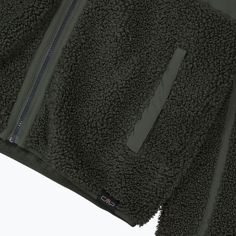 Vyriška striukė CMP 35P3877 Teddy Highloft forest 4