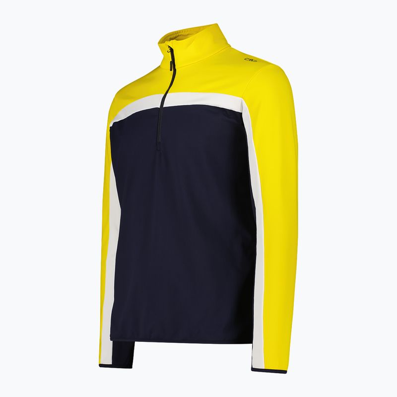 Vyriškas džemperis CMP 35L0507 Sweat black/blue/winter sun 3