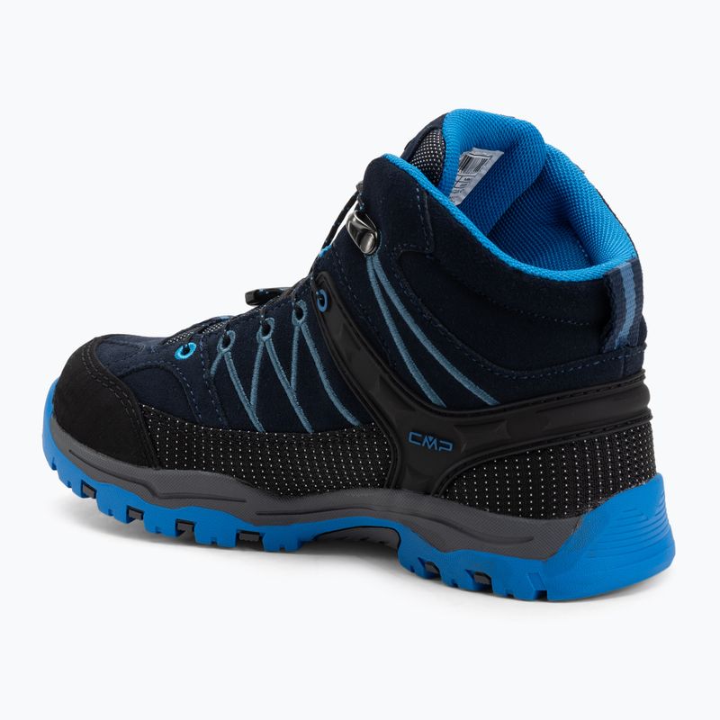 Vaikiški trekkinginiai batai CMP Rigel Mid Wp blue/bluestone/royal blue 3