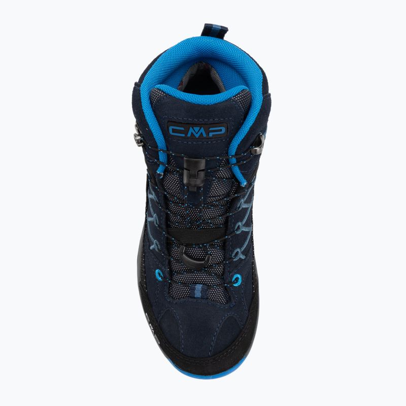 Vaikiški trekkinginiai batai CMP Rigel Mid Wp blue/bluestone/royal blue 5