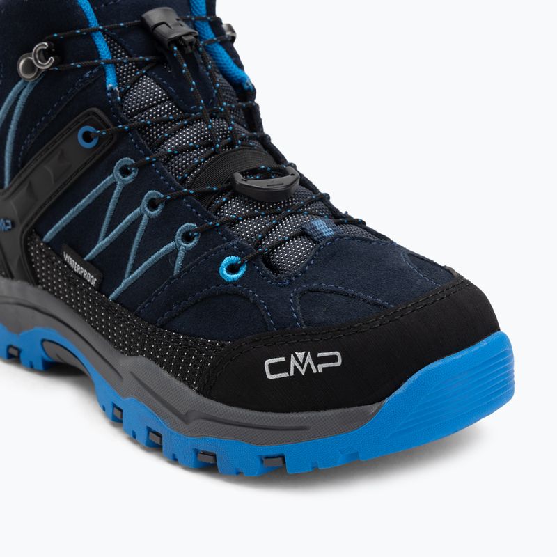 Vaikiški trekkinginiai batai CMP Rigel Mid Wp blue/bluestone/royal blue 7