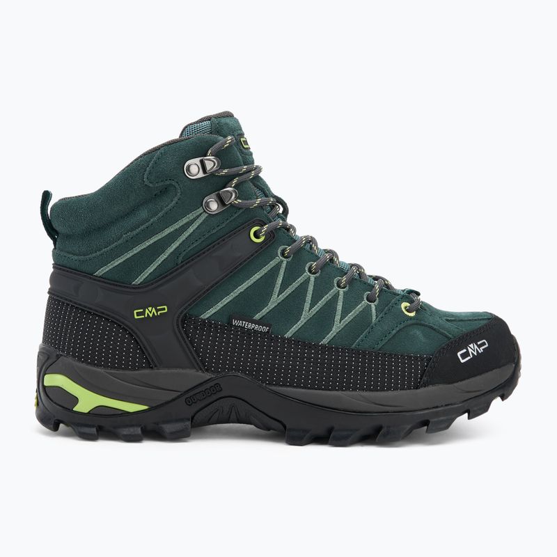 Vyriški trekingo batai CMP Rigel Mid Wp trek green/apple 2