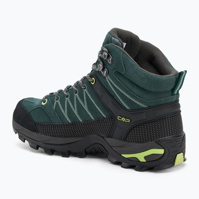 Vyriški trekingo batai CMP Rigel Mid Wp trek green/apple 3