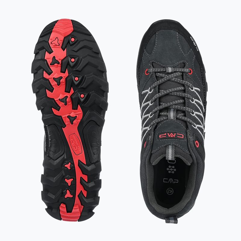 Vyriški trekinginiai batai CMP Rigel Low titanium/ferrari red 5