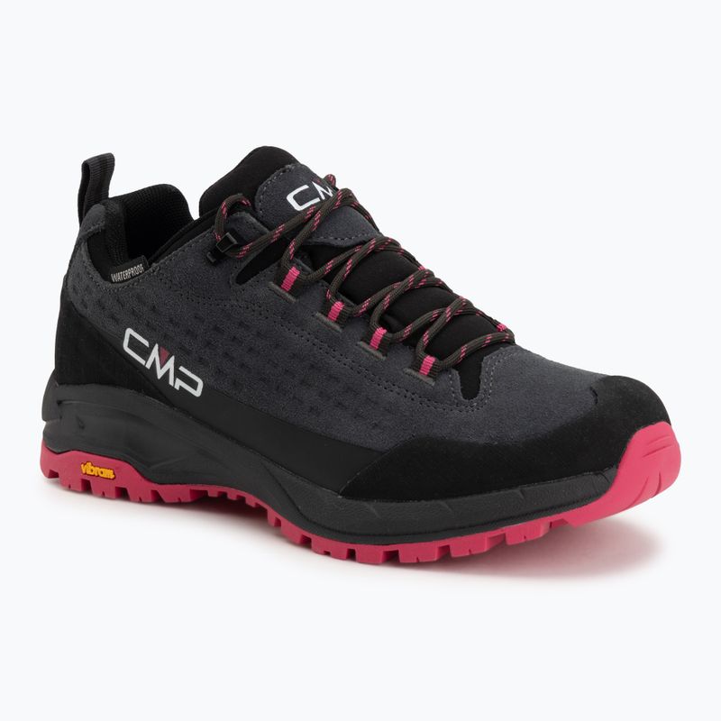 Moteriški žygio batai CMP Vertyx Low Waterproof grey/fuxia