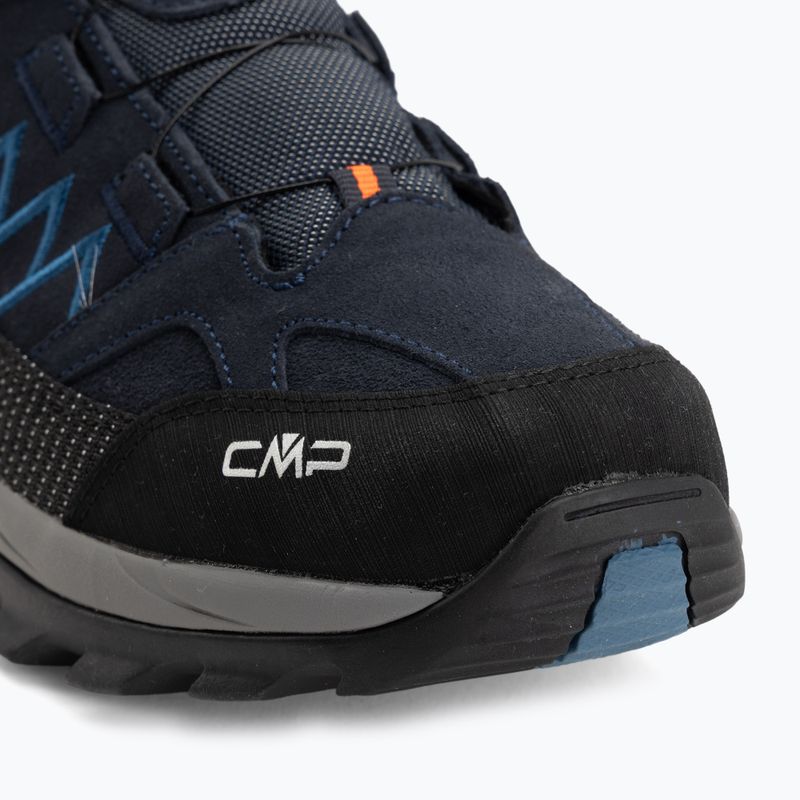 Vyriški žygio batai CMP Rigel Low Fitgo Wp b.blue/flash orange 7