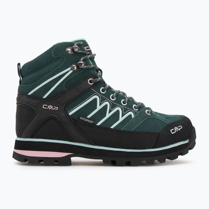 Moteriški trekking batai CMP Moon Mid WP trek/green/pink 2