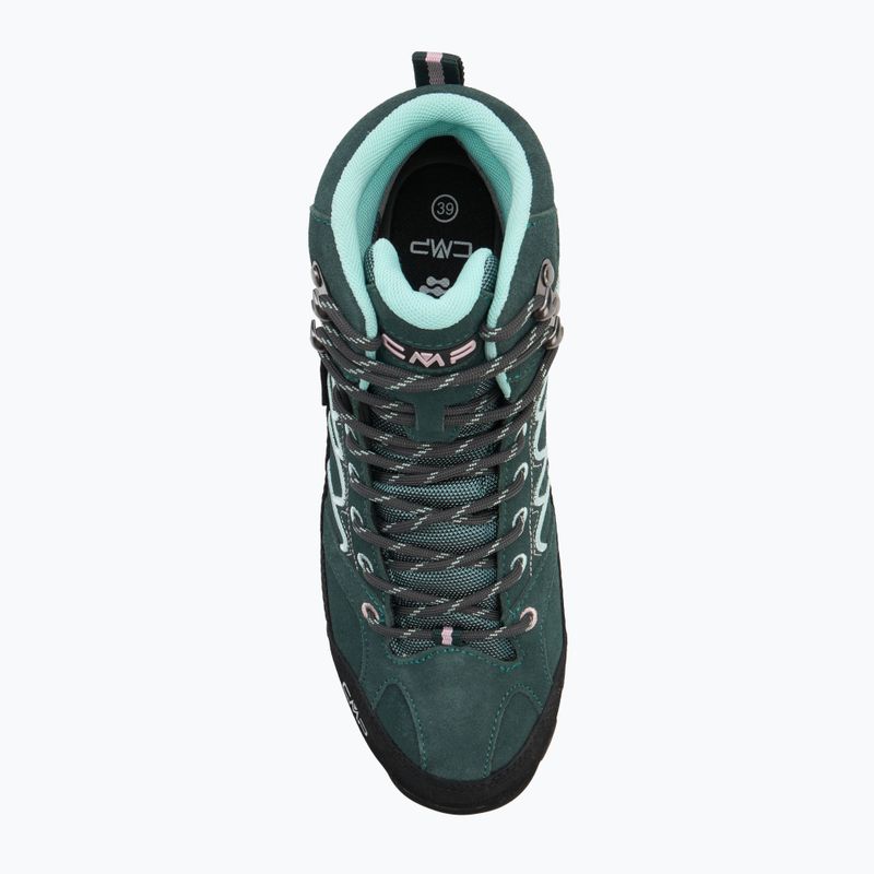 Moteriški trekking batai CMP Moon Mid WP trek/green/pink 5