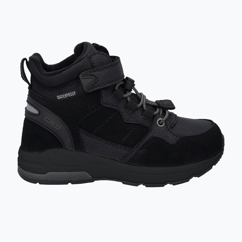 Vaikiški batai CMP Hadil Leather Wp black/black 9