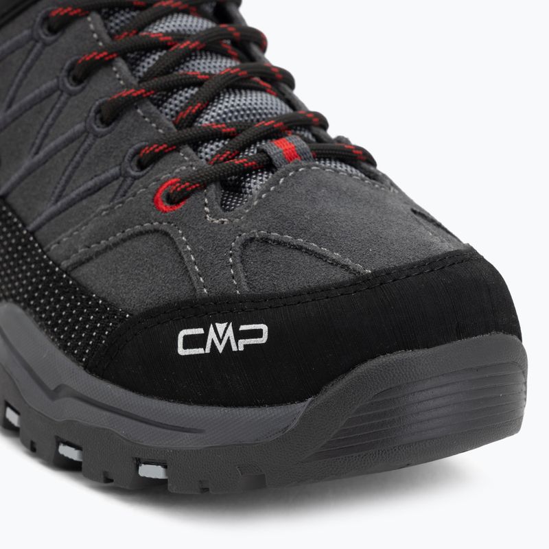 Vaikiški žygio batai CMP Rigel Mid Wp grey/ferrari 7