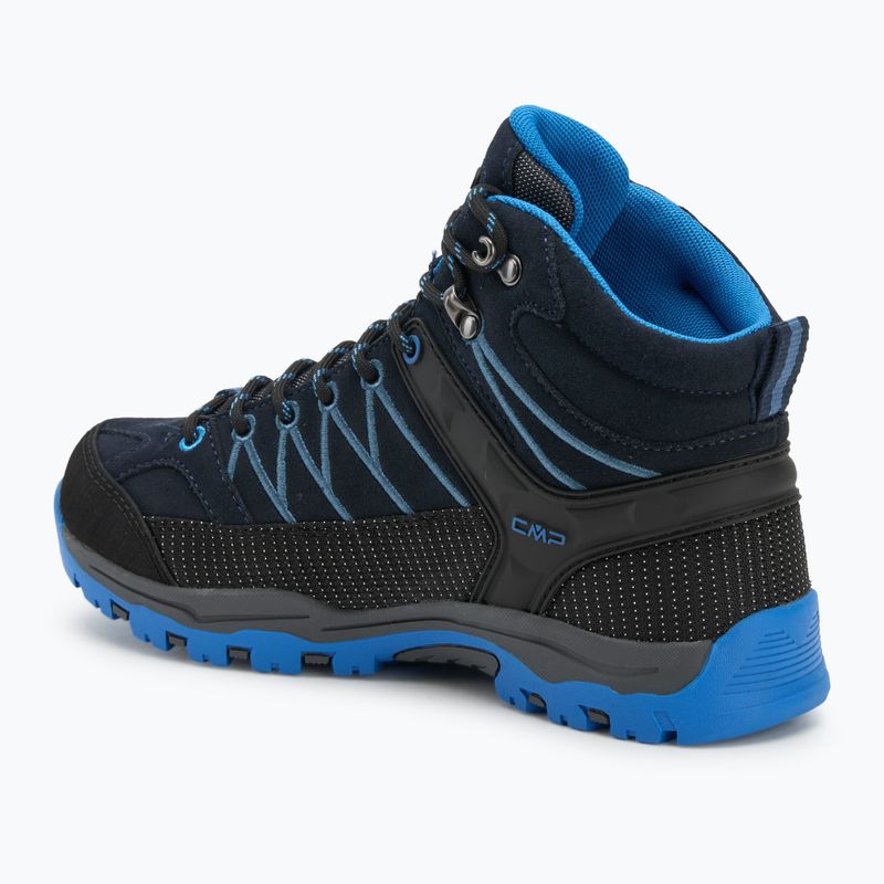 Jaunimo trekingo batai CMP Rigel Mid Wp b.blue/bluestone/royal blue 3