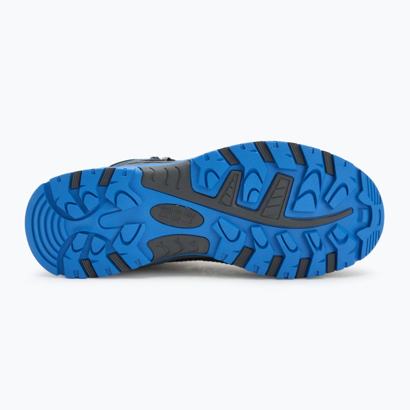 Jaunimo trekingo batai CMP Rigel Mid Wp b.blue/bluestone/royal blue 4