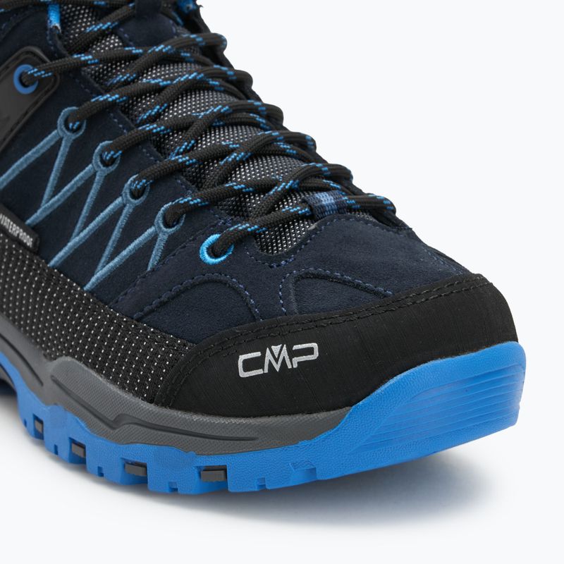 Jaunimo trekingo batai CMP Rigel Mid Wp b.blue/bluestone/royal blue 7