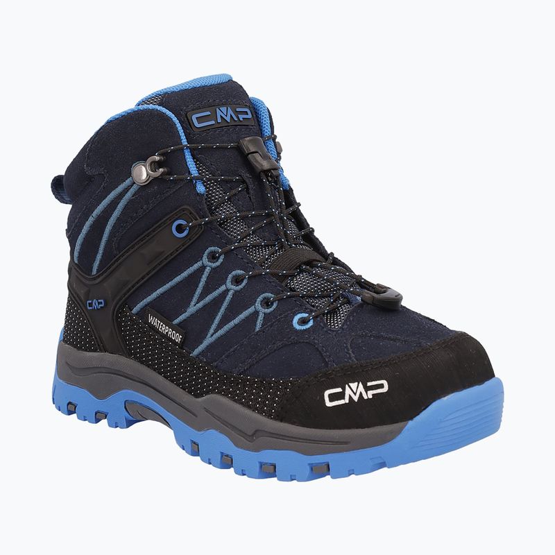 Jaunimo trekingo batai CMP Rigel Mid Wp b.blue/bluestone/royal blue 8