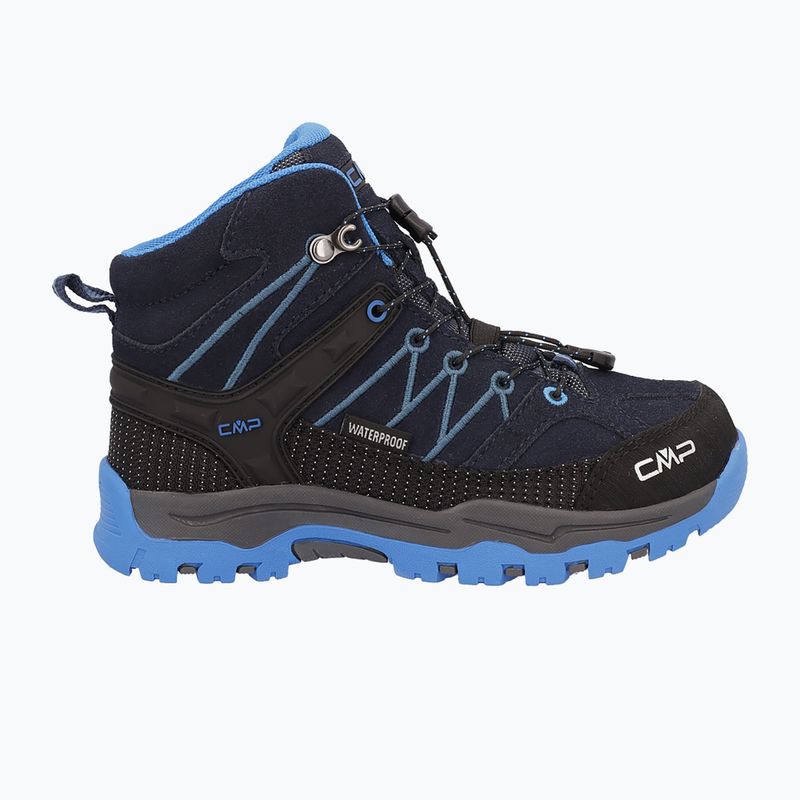Jaunimo trekingo batai CMP Rigel Mid Wp b.blue/bluestone/royal blue 9