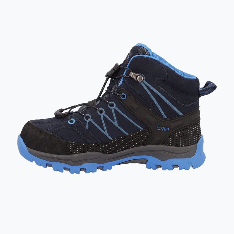 Jaunimo trekingo batai CMP Rigel Mid Wp b.blue/bluestone/royal blue 10