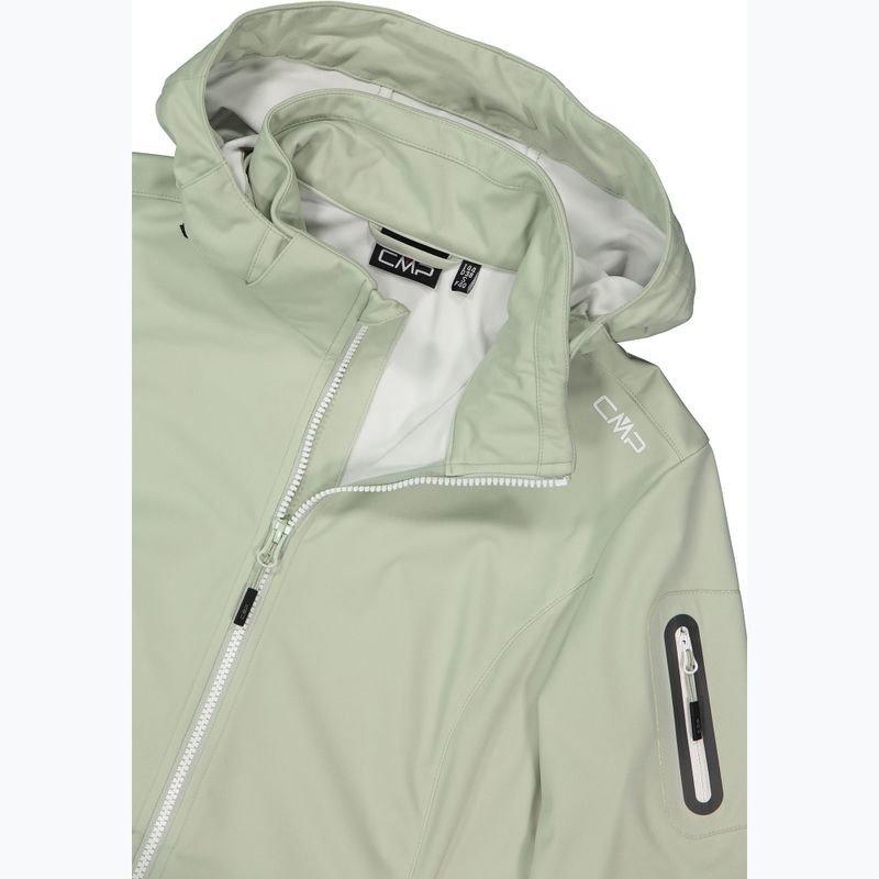 Moteriška softshell striukė CMP 39A5016 Zip Hoodie pistachio 5