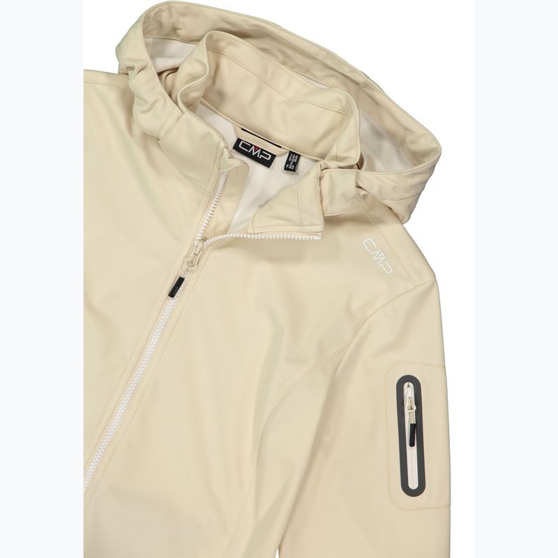 Moteriška softshell striukė CMP 39A5016 Zip Hood cream 5