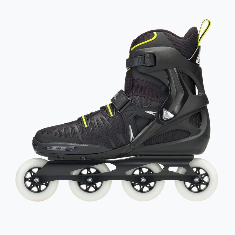 Vyriški "Rollerblade RB XL" juodi/geltoni riedučiai 4