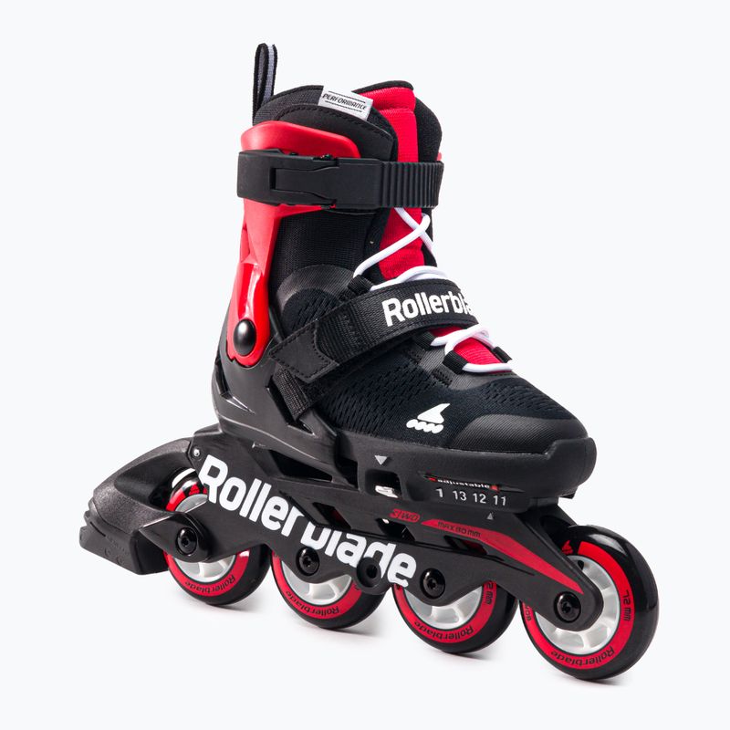 Rollerblade Microblade vaikiški riedučiai juodi 7957200741