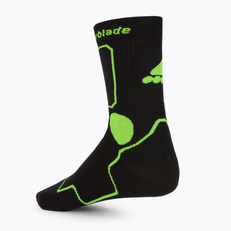 Vyriškos Rollerblade riedučių kojinės juodos 06A90100 T83 2