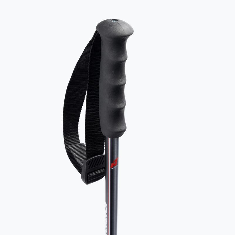 Nordica slidinėjimo lazdos ALPINE TI 16 MM pilkai raudonos spalvos 0B080800001 3