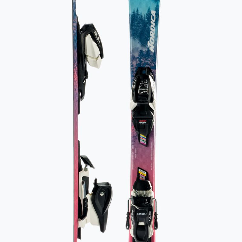 Vaikiškos kalnų slidės Nordica TEAM J + J4.5 FDT blue 0A0342MF001 5