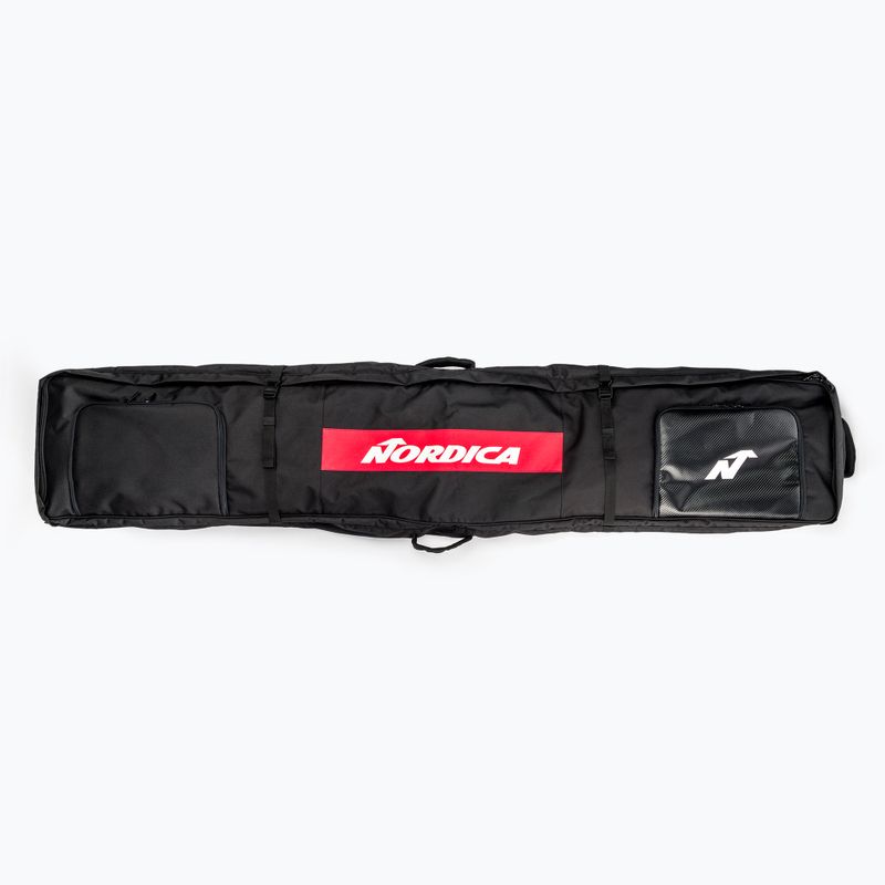 Nordica DOUBLE ROLLER SKI BAG ECO slidinėjimo krepšys juodas 0N301802741