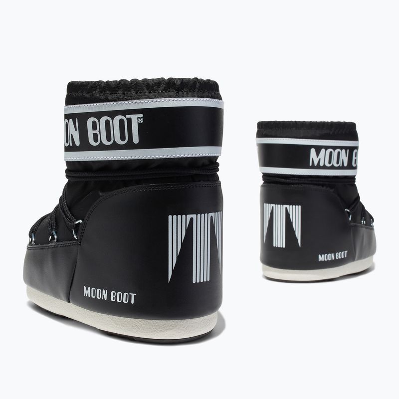Moteriški sniego batai Moon Boot Icon Low Nylon black 8