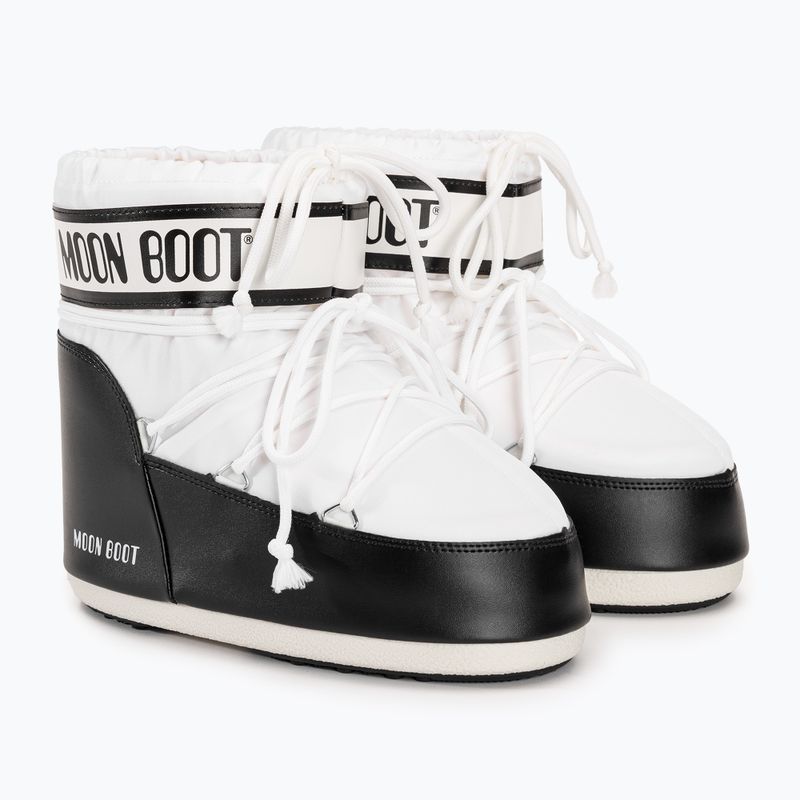 Moteriški sniego batai Moon Boot Icon Low Nylon white 4