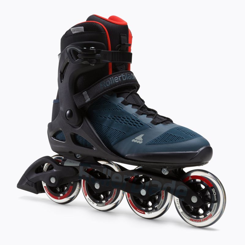 Vyriškos Rollerblade Macroblade 90 pačiūžos tamsiai mėlynos 07100400 K47