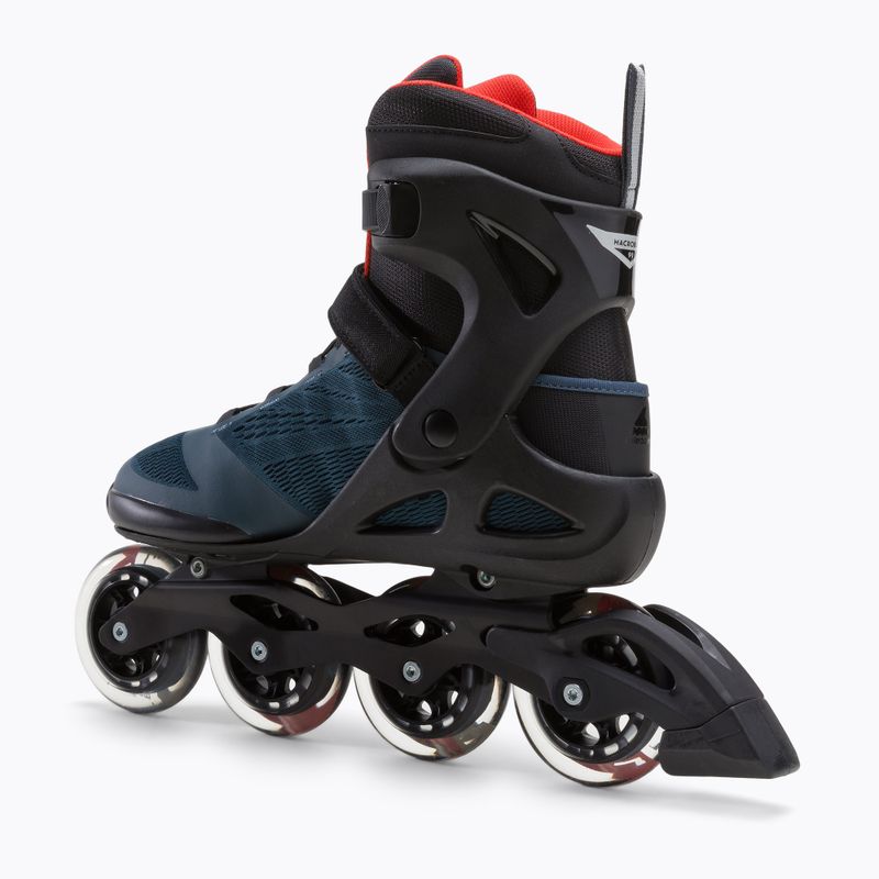 Vyriškos Rollerblade Macroblade 90 pačiūžos tamsiai mėlynos 07100400 K47 3