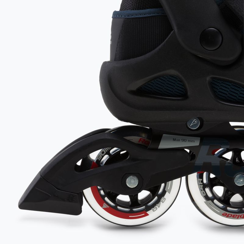 Vyriškos Rollerblade Macroblade 90 pačiūžos tamsiai mėlynos 07100400 K47 7