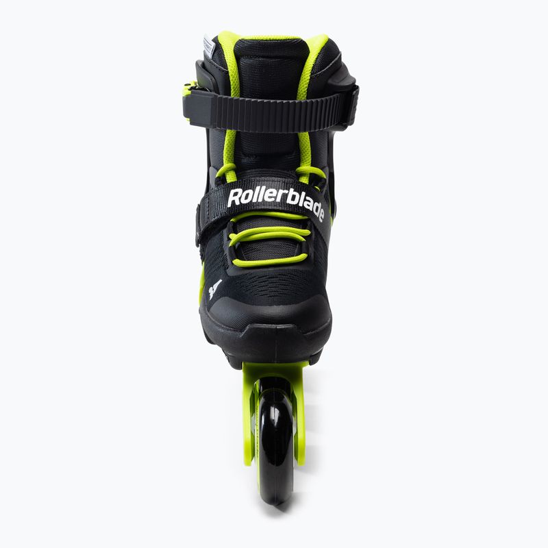 Rollerblade Microblade vaikiški riedučiai juodai geltoni 7101700215 4