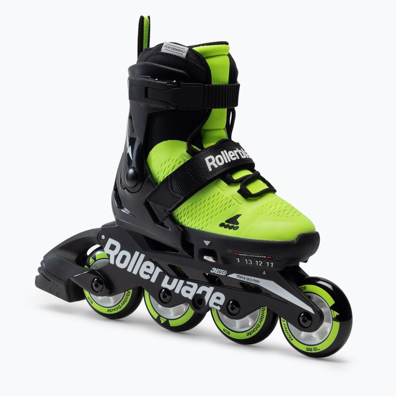 Rollerblade Microblade vaikiški riedučiai geltoni 7102000215