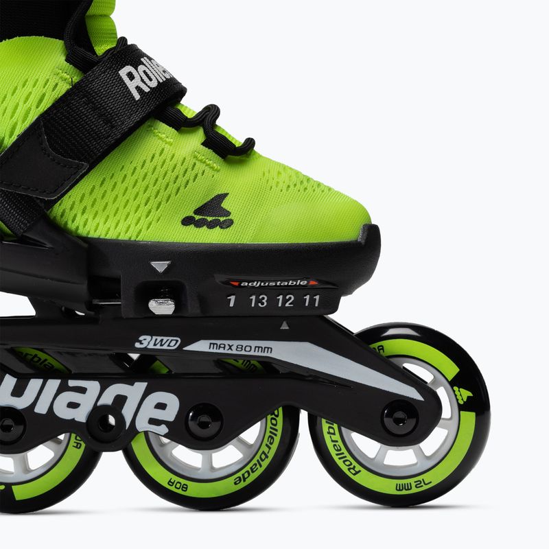 Rollerblade Microblade vaikiški riedučiai geltoni 7102000215 6