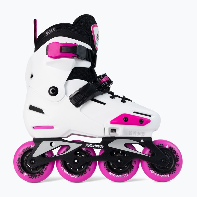 Rollerblade Apex G vaikiški riedučiai balti 07102700 T1C 4