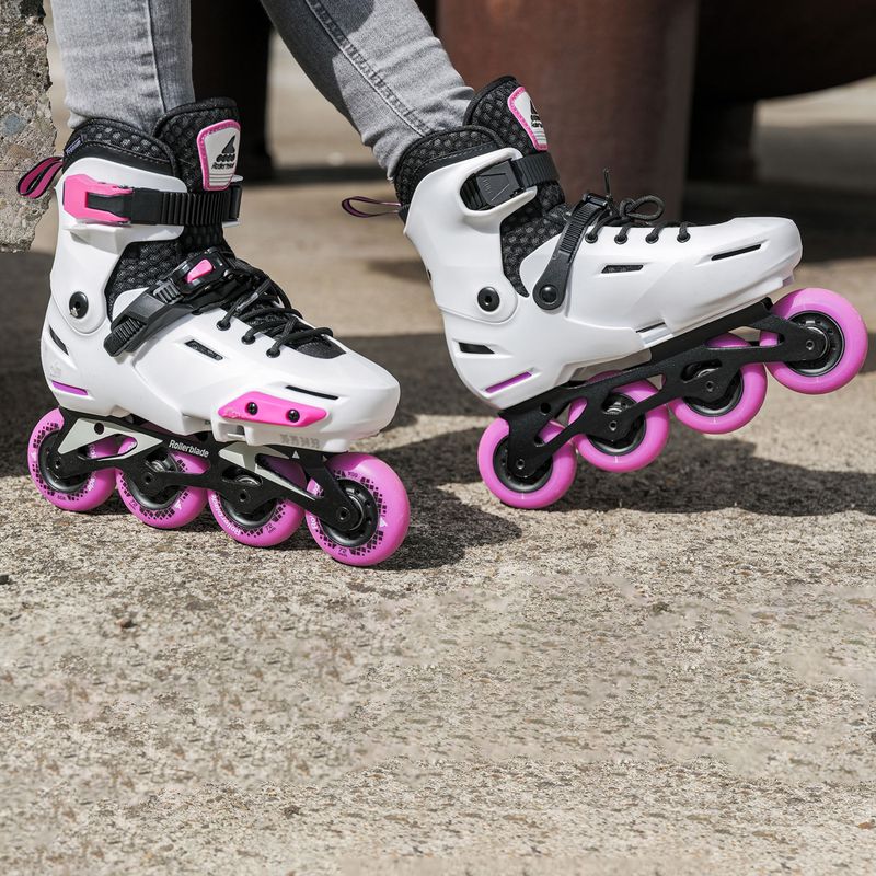 Rollerblade Apex G vaikiški riedučiai balti 07102700 T1C 19