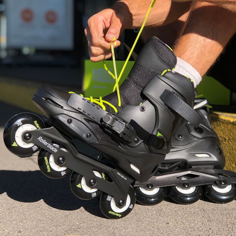 Rollerblade RB Cruiser vyriški riedučiai juoda 7101500215 9