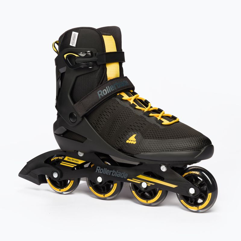 Rollerblade Spark 80 vyriški riedučiai juodi 07103000S25