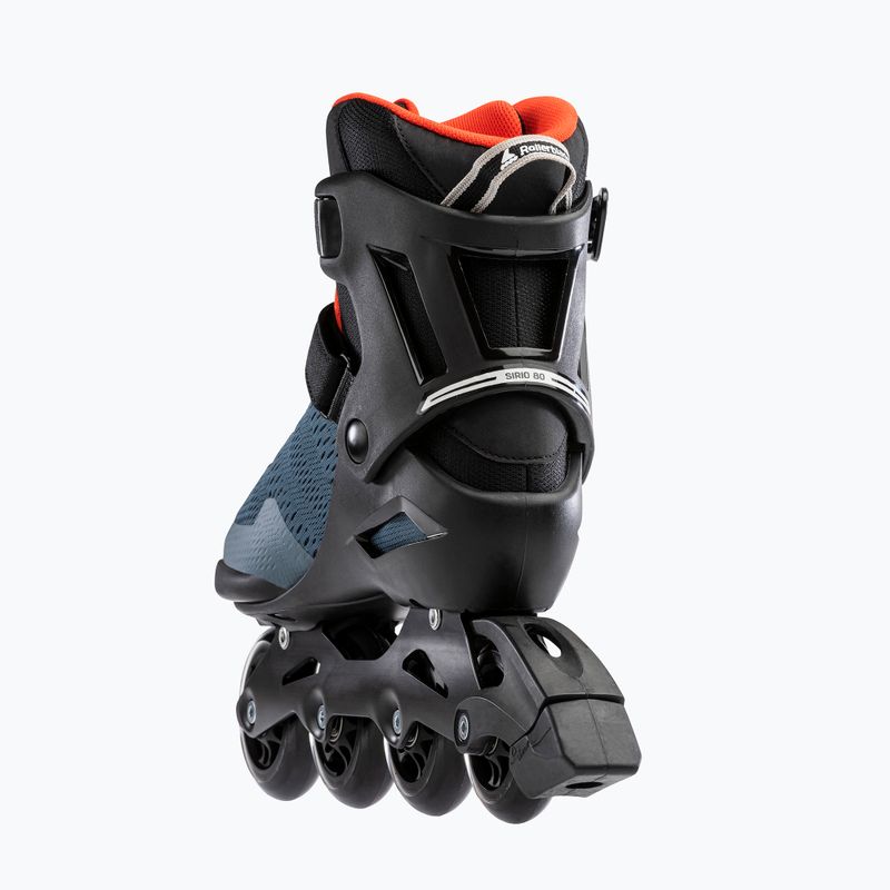 Vyriški riedučiai Rollerblade Sirio 80 orion blue/spicy orange 5
