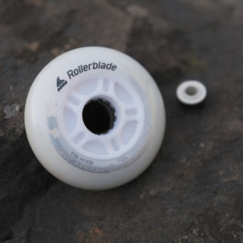 Rollerblade Moonbeams Led ratai 80mm/82A 4 vnt. balti 06120000 101 5
