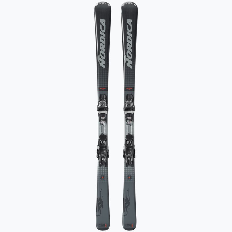 Nordica SPITFIRE 75 FDT + TP2 10 pilkos spalvos kalnų slidės 0A1248SA001 10