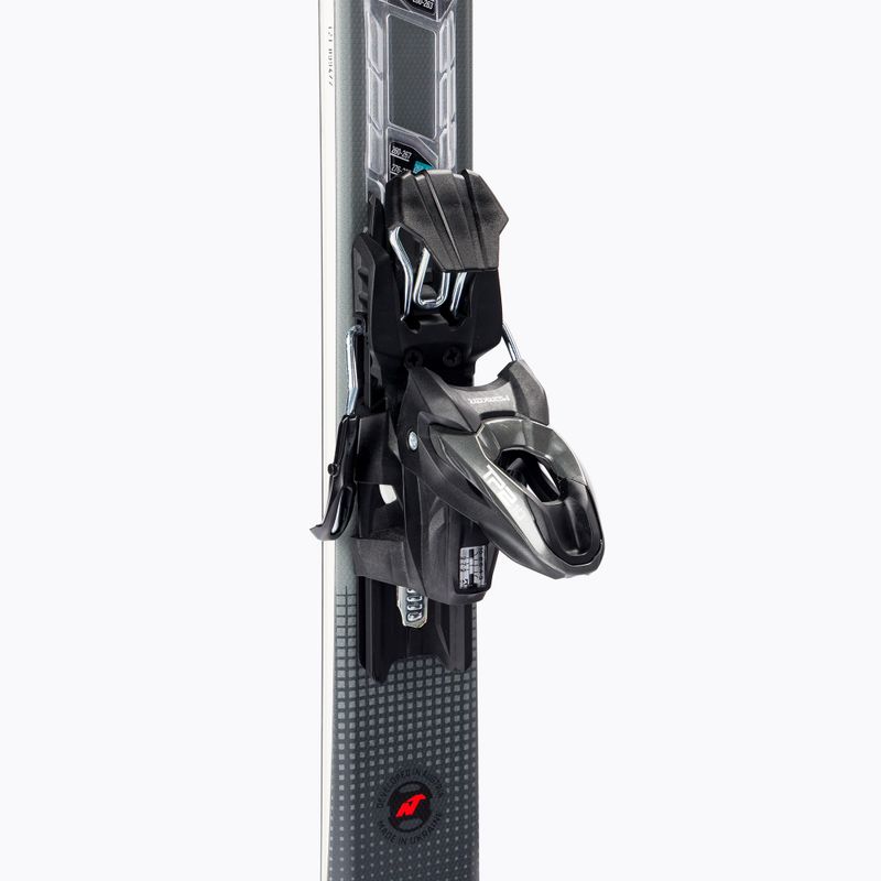 Nordica SPITFIRE 75 + TP2COMP10 FDT pilkos spalvos kalnų slidės 0A1248SA001 6