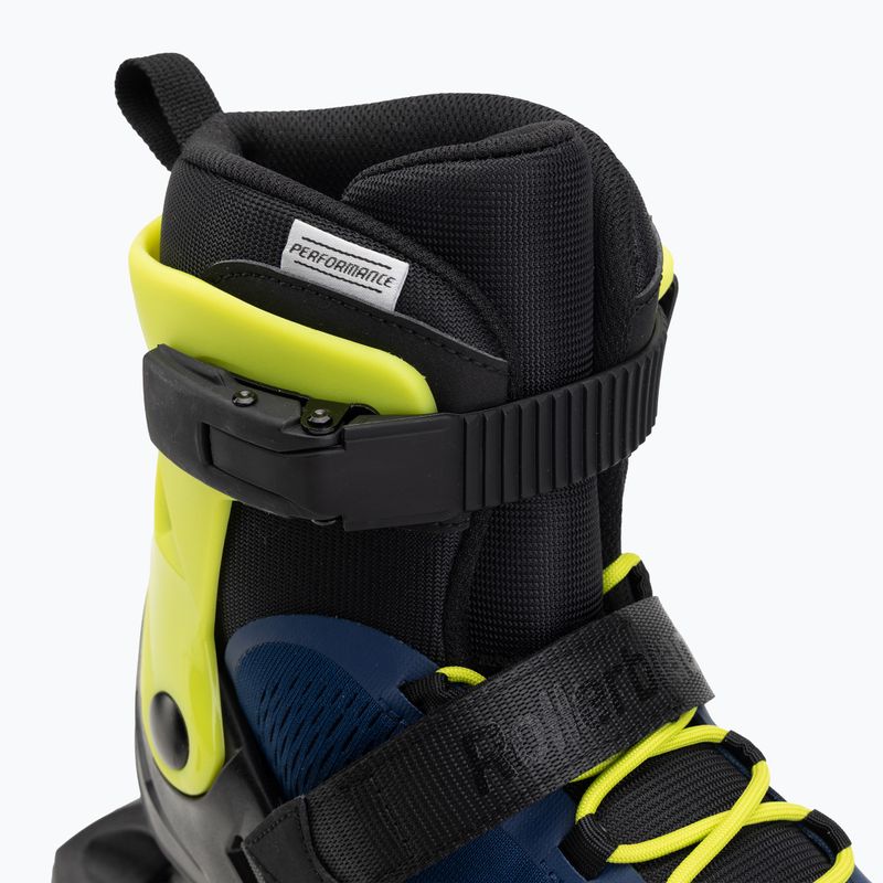 Vaikiški riedučiai Rollerblade Microblade 3WD Jr blue royal/lime 8